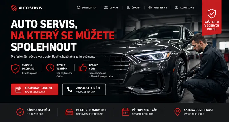 AutoServis s.r.o. – po redesignu